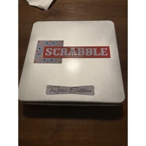Scrabble - Retro Edition In Tin Board game Complete